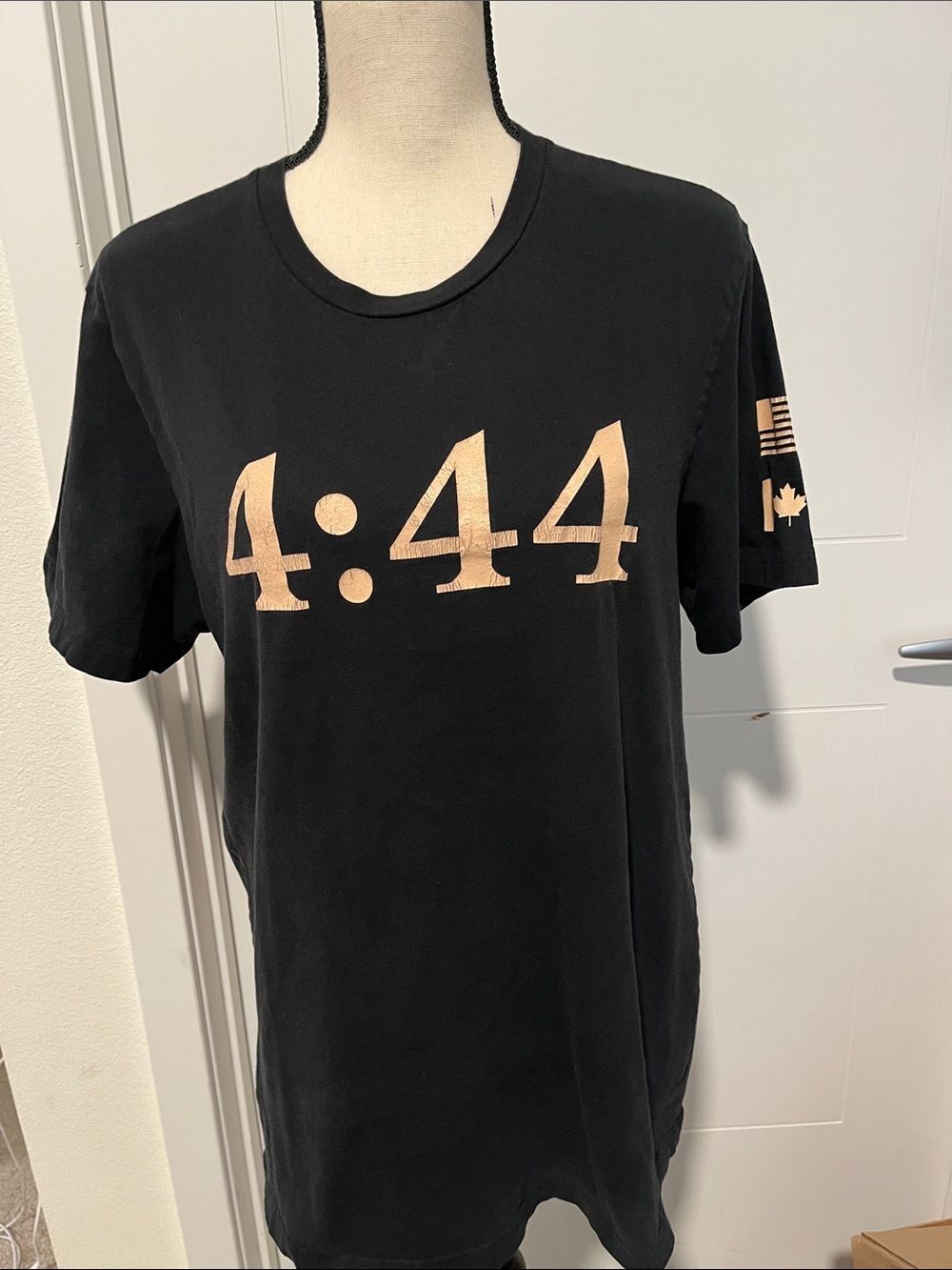 Jay Z 4:44 Tour Black Graphic Short Sleeve T-Shirt Music Concert